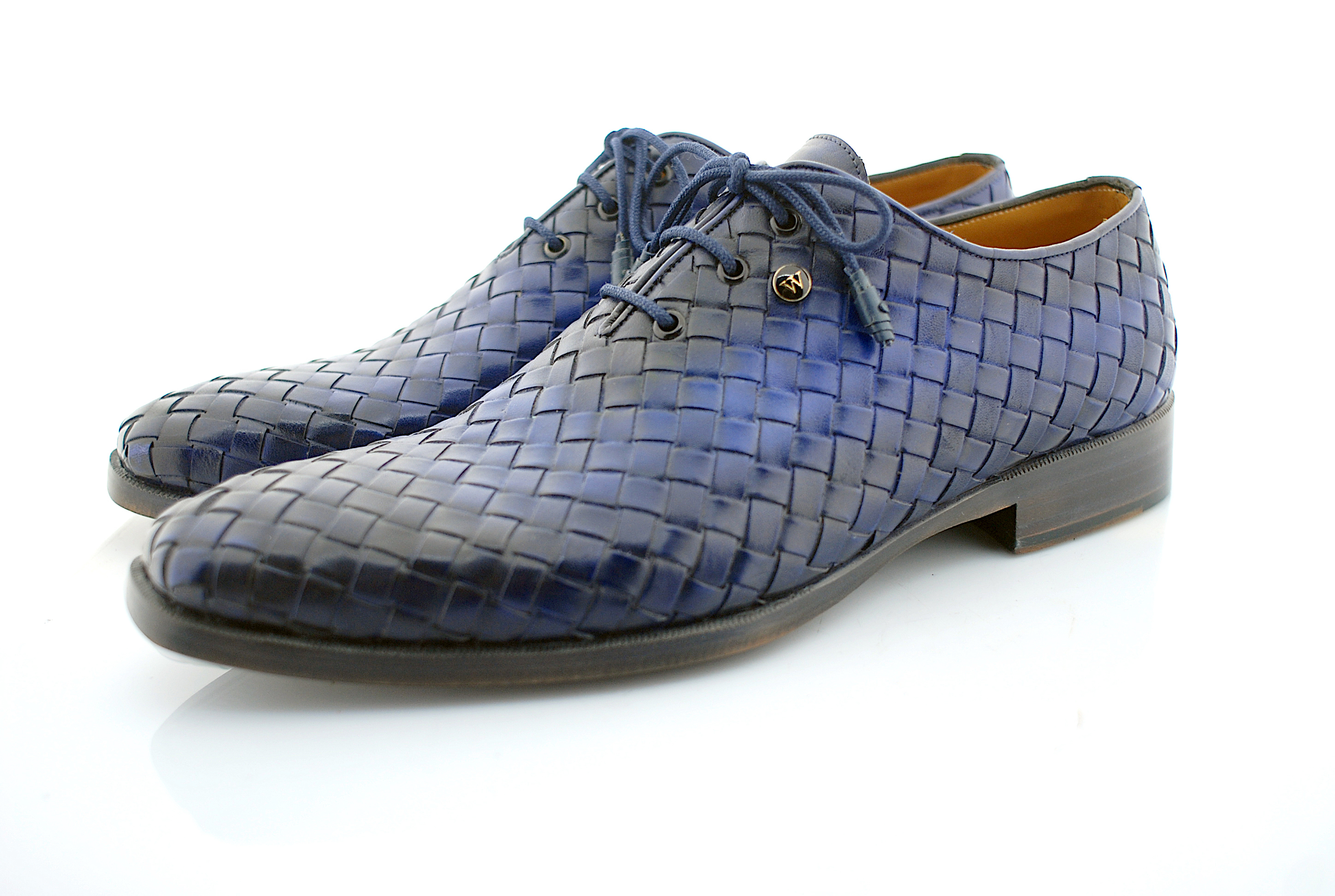 Handmade Luxury Shoes (William) Full Woven