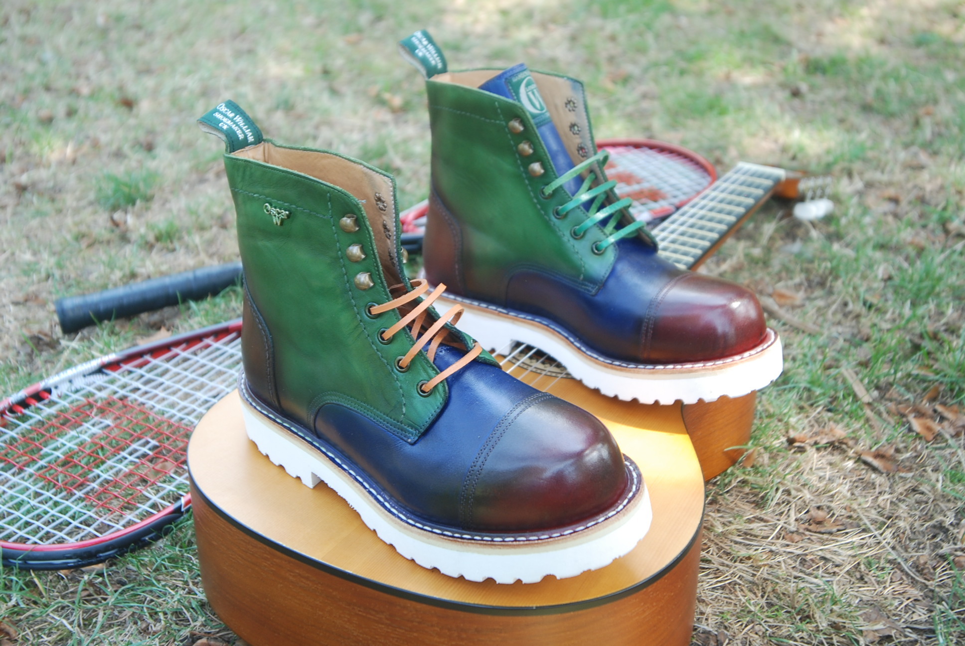 New Moc Toe Handmade Boots (Camden Town) ID 7092