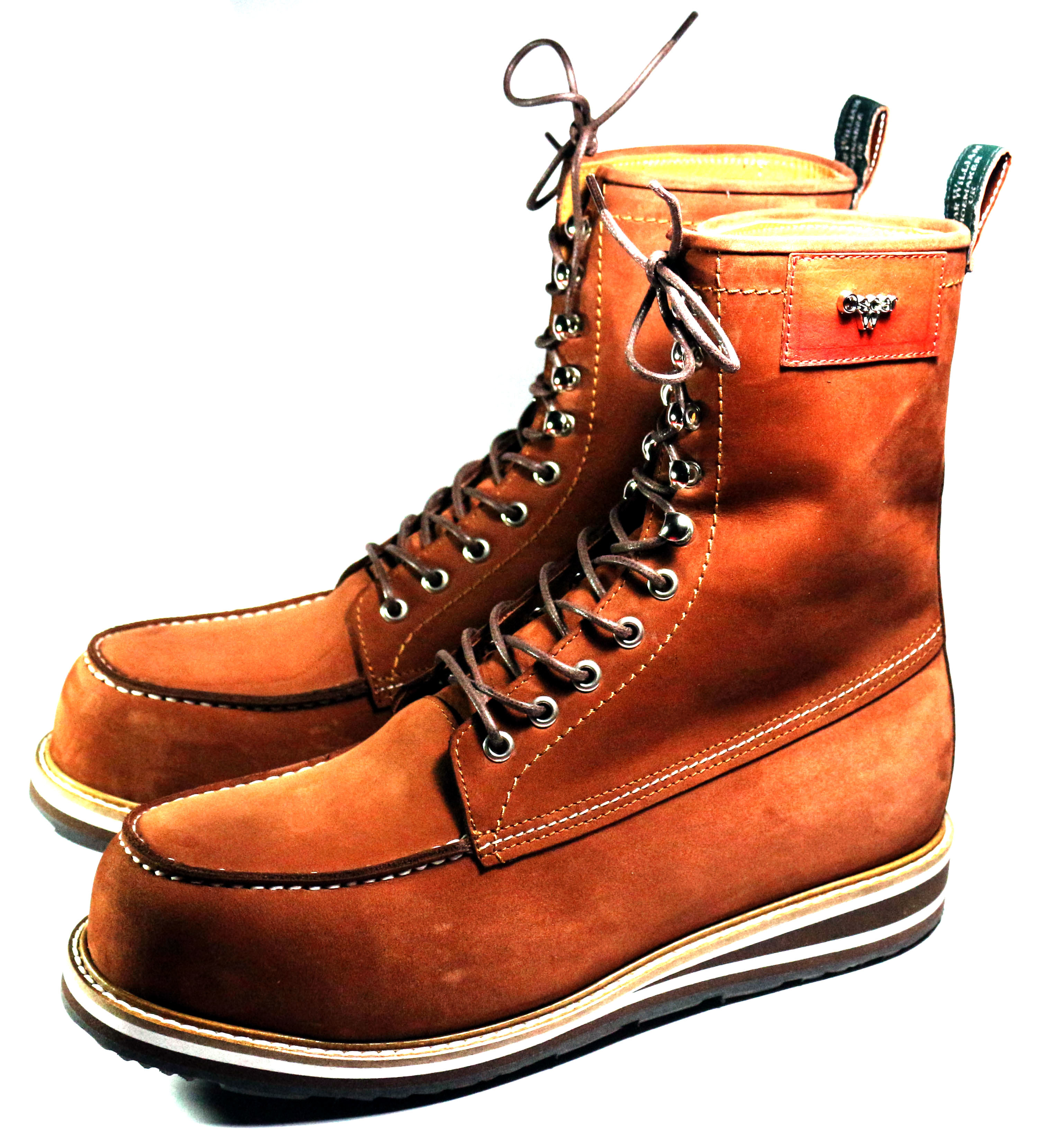 New Luxury Handmade Moc Toe Boots (Alfie) Made to Order