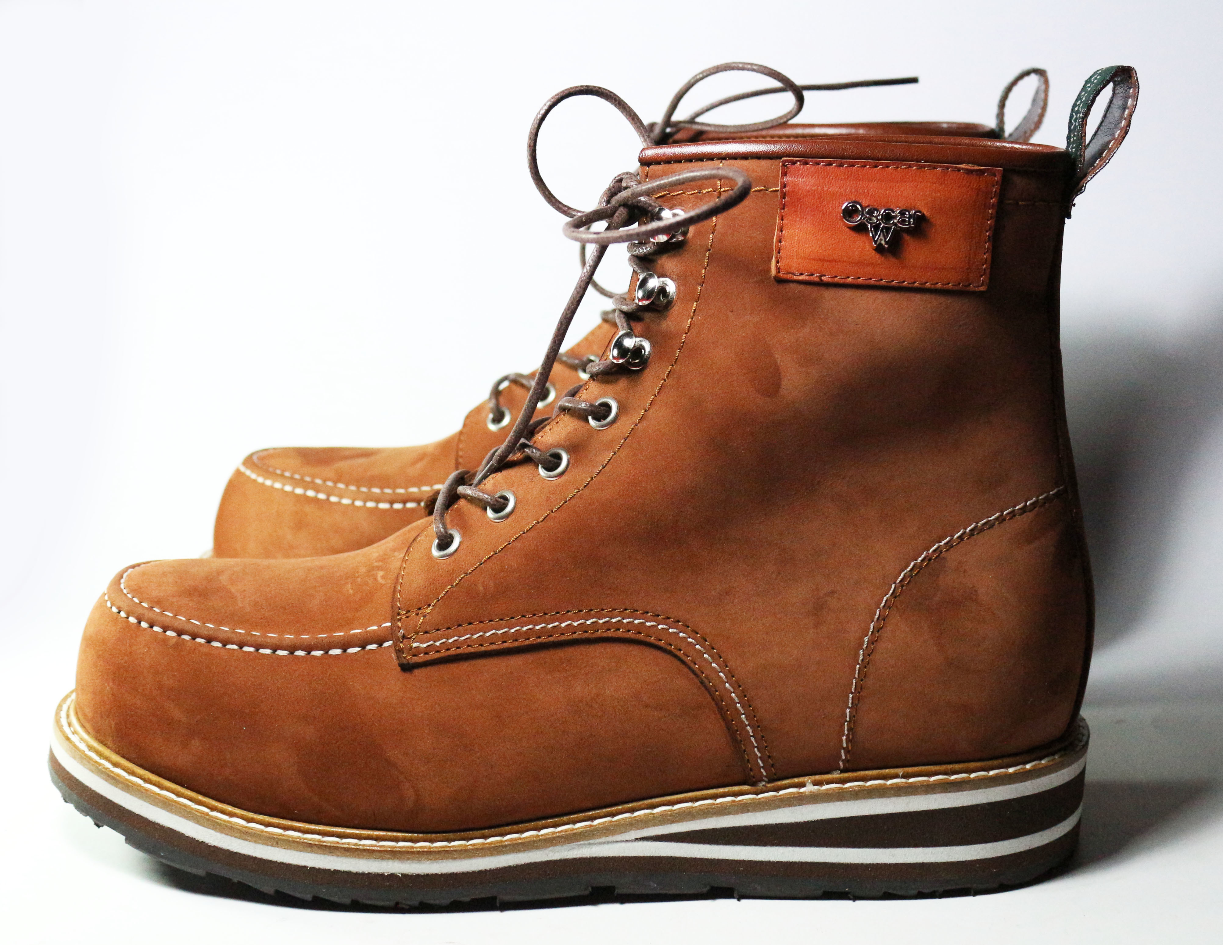 Hunter moc lace up boot