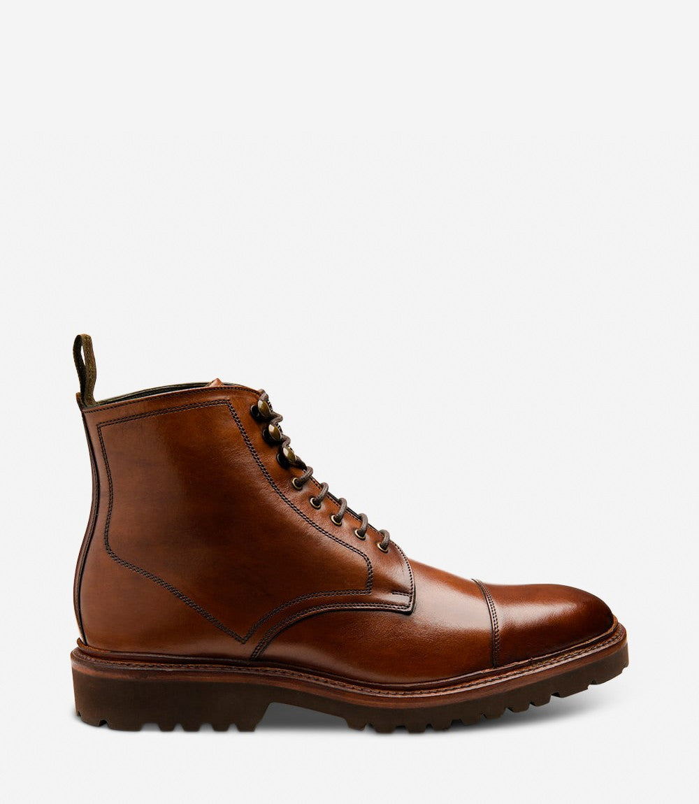 Loake Aquarius Cedar Suede Derby Boots | Goodyear Welted