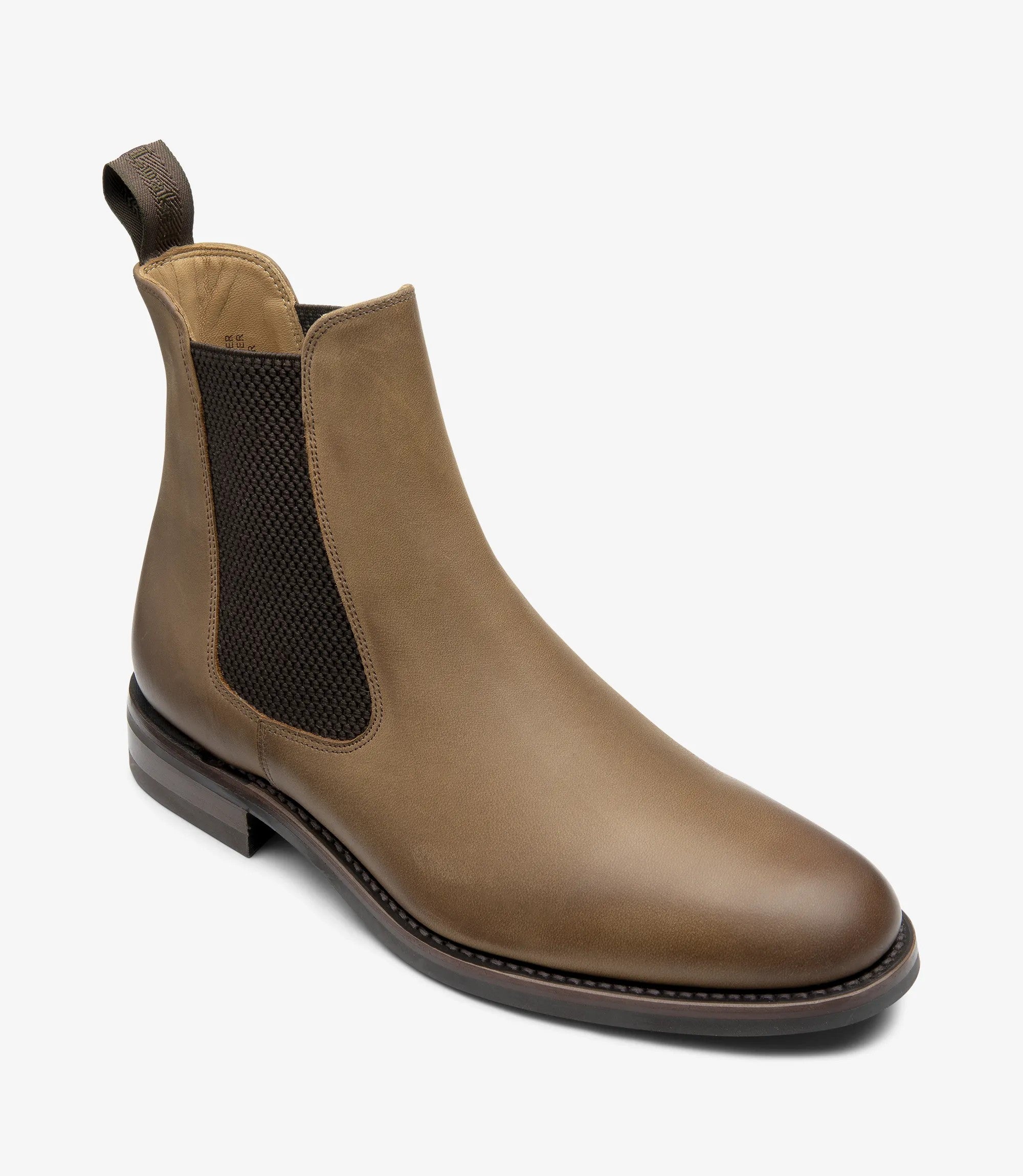 Loake Hickstead Brown Nubuck Chelsea Boots | Goodyear Welted