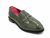 Green Patent Leather Penny Loafers | Oscar William
