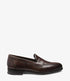 Loake Hornbeam Scorched Walnut Calf Leather Penny Loafers