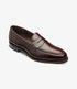 Loake Imperial Burgundy Leather Penny Loafers