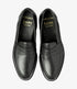 Loake Imperial Black Grain Leather Penny Loafers Top View