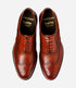 Loake Castlegate Seared Mahogany Brogue Shoes | Men's Leather Shoes