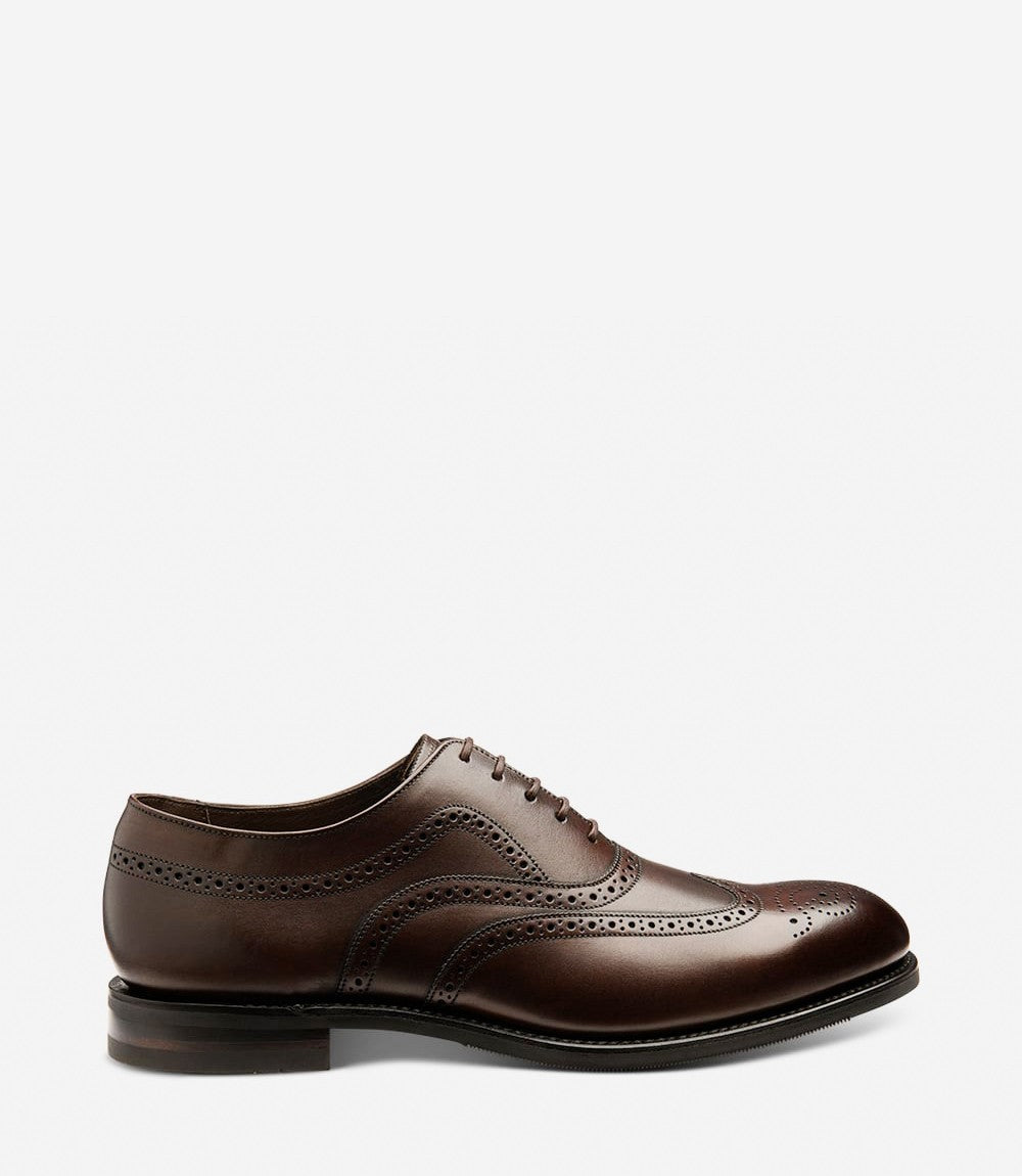 Loake Castlegate Scorched Walnut Brogue Shoes | Men's Leather Shoes