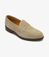 Loake Imperial Sand Suede Penny Loafers Front View