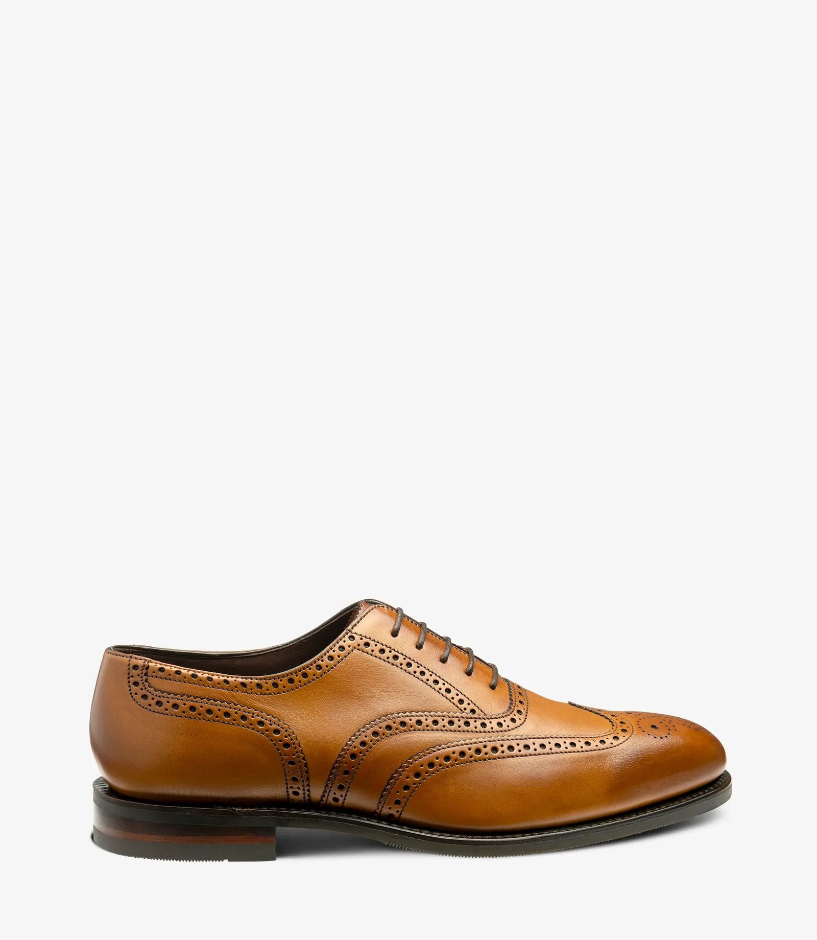 Loake Buckingham Tan Full Brogue Shoes | Men's Leather Shoes