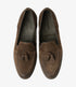 Loake Locke Brown Suede Tassel Loafers Top View
