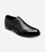 Loake Castlegate Black Brogue Shoes | Men's Leather Shoes