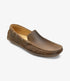 Loake Donington Brown Nubuck Driving Loafers Front View