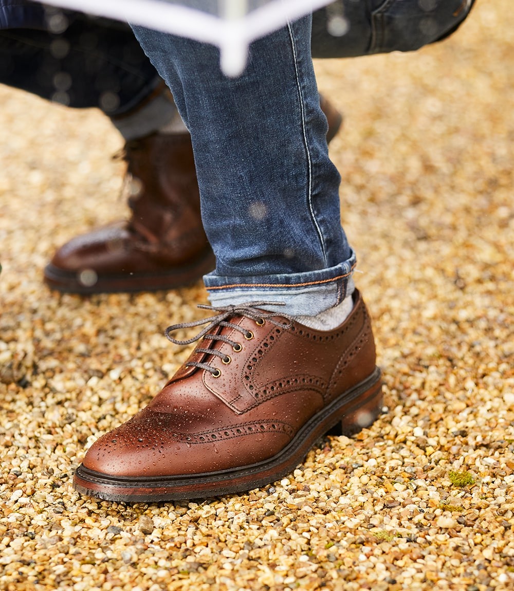 Loake Chester Country Brogue Shoes Life Style