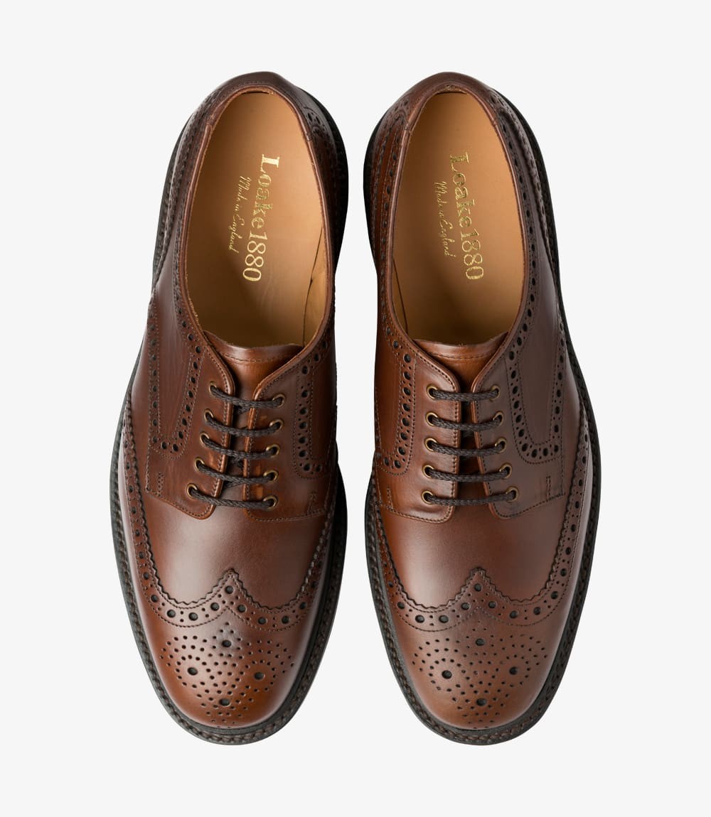 Loake Chester Country Brogue Shoes | Men's Leather Brogues