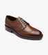 Loake Chester Mahogany Country Brogue Shoes | Handmade in England