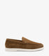 Loake Tuscany Chestnut Brown Suede Loafers Side View