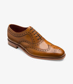 Loake Fearnley Tan Leather Brogue Shoes | Men's Formal Shoes