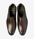 Loake Gosling Dark Brown Patina Brogue Shoes | Men's Leather Shoes