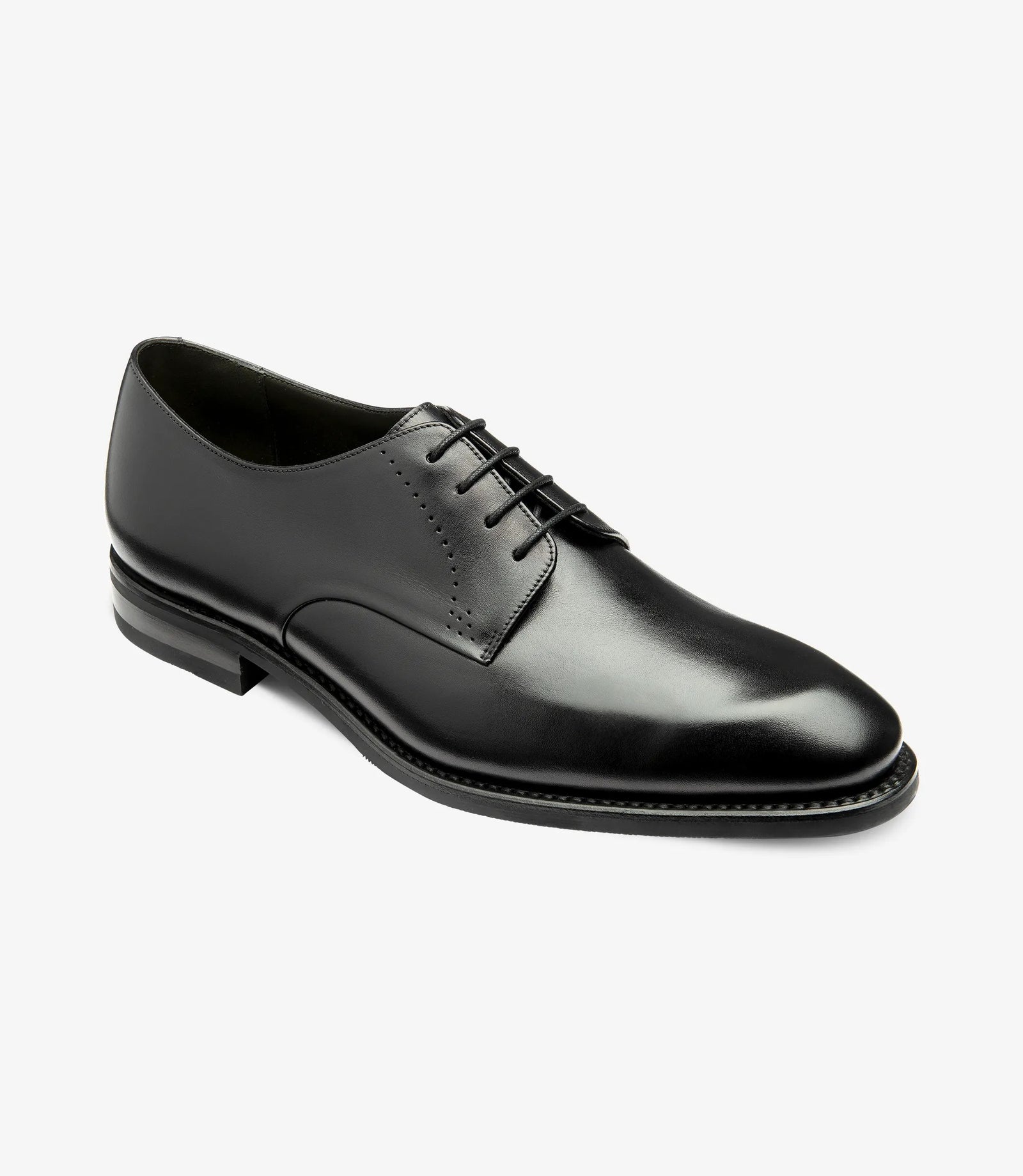 Loake Gosling Black Leather Brogue Shoes | Men's Formal Shoes