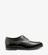 Loake Bale Black Patina Leather Brogue Shoes | Men's Formal Brogues