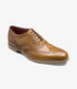 Loake Kerridge Tan Leather Brogue Shoes | Men's Oxford Brogues