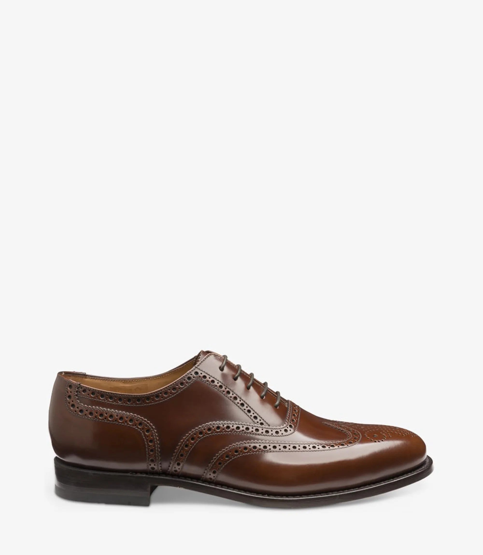 Loake 202 Brown Brogue Shoes | Goodyear Welted Leather