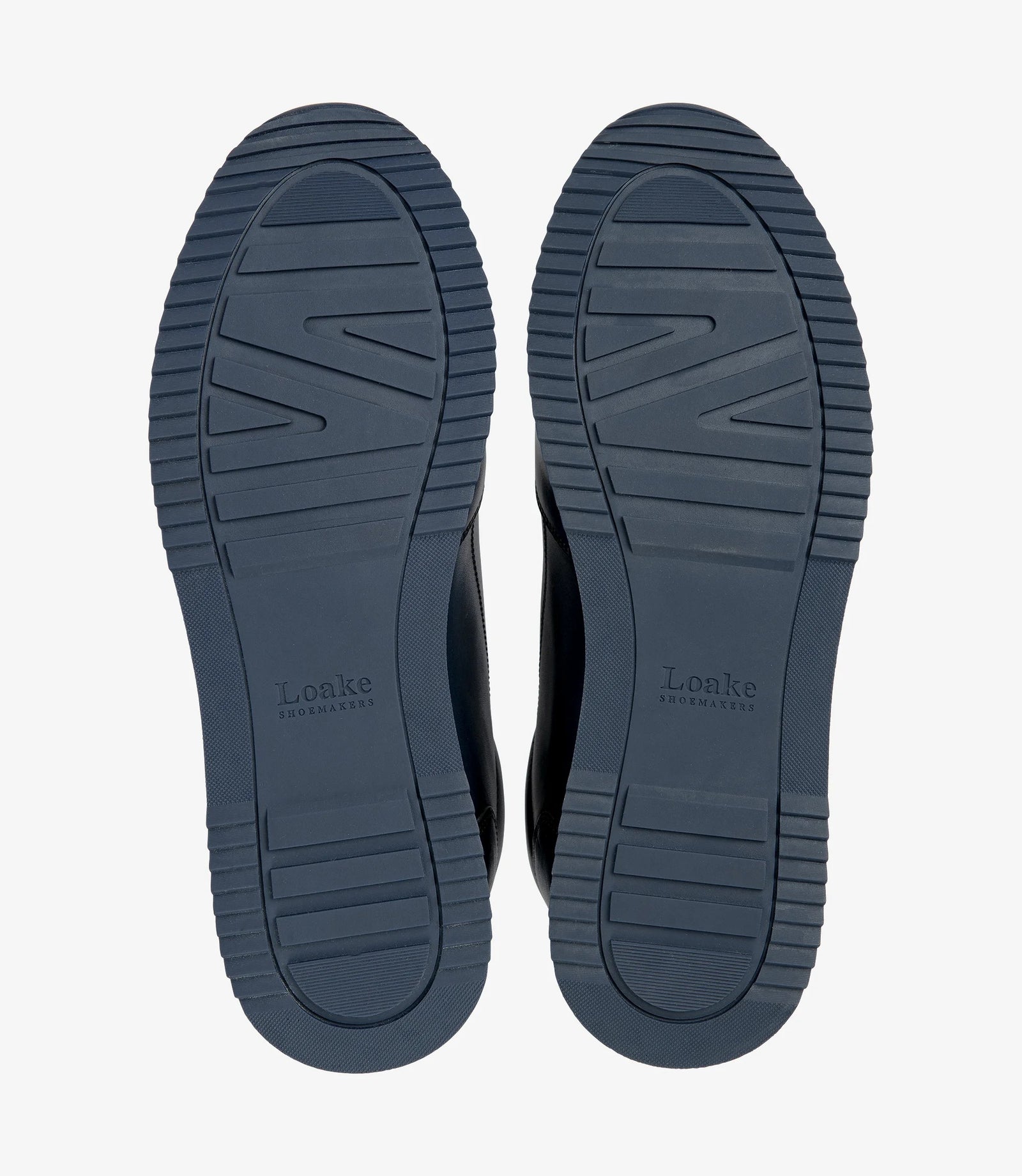 Loake Bannister Navy Suede Sneakers sole details