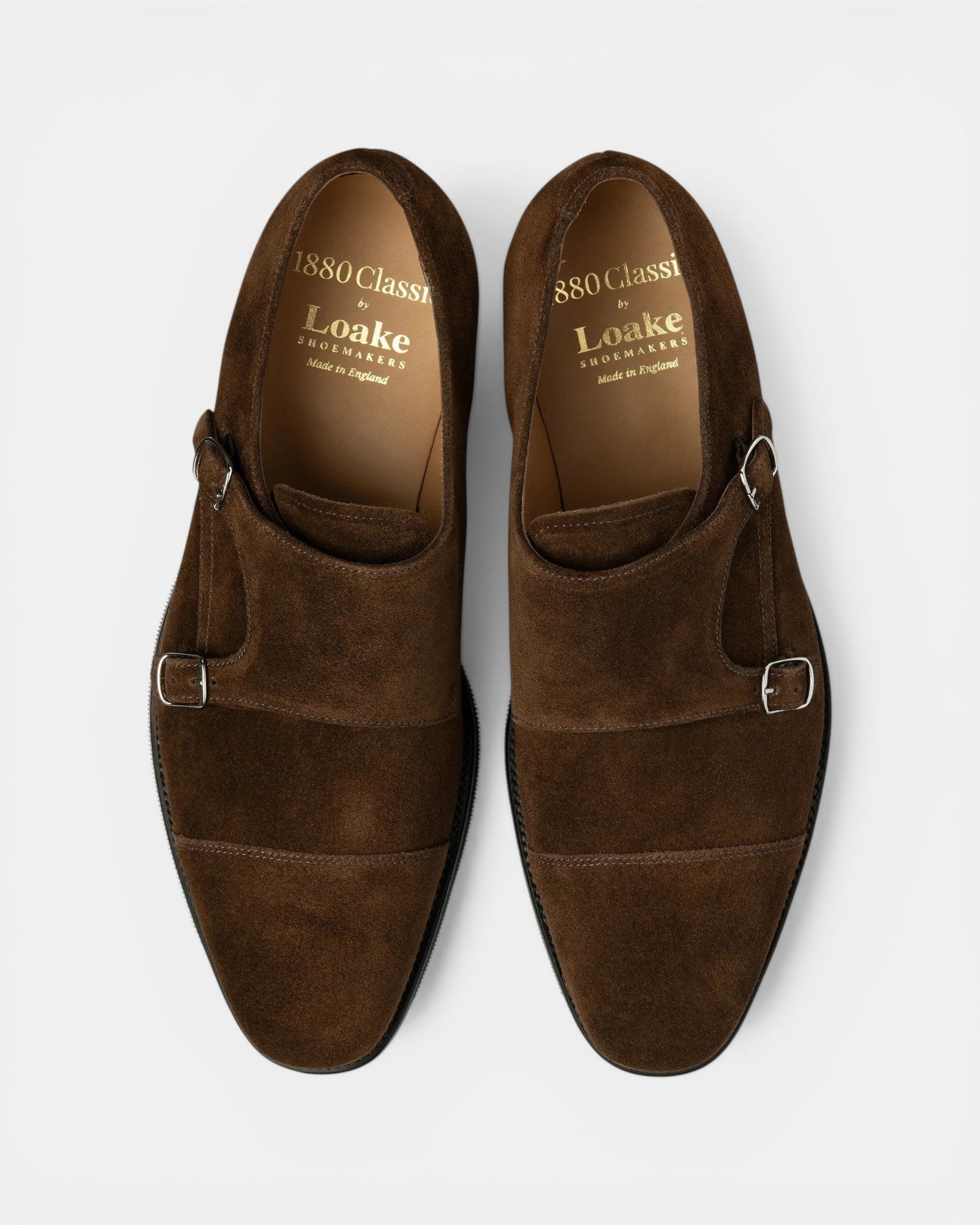Loake Cannon Dark Brown Suede
