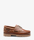 Loake 522 Brown Leather Boat Shoes | Men's Casual Deck Shoes
