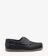 Loake Lymington Navy Nubuck Boat Shoes
