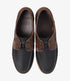Loake Lymington Navy Brown Nubuck Boat Shoes