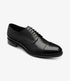 Men Plain Toe Classic Carbon Black Shoe Petergate