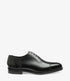 Loake Strand Black Semi Brogue Oxford Shoes | Made in England