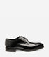 Loake Eldon Black Semi Brogue Shoes | Goodyear Welted Dress Shoes