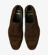 Loake Hughes Brown Suede Semi Brogue Shoes | Men's Smart Casual Shoes