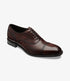 Loake Hughes Burgundy Semi Brogue Shoes | Men's Dress Shoes