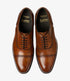 Loake Hughes Chestnut Brown Semi Brogue Shoes | Men's Dress Shoes