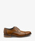 Loake Foley Tan Semi Brogue Derby Shoes | Men's Dress Shoes