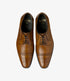 Loake Foley Tan Semi Brogue Derby Shoes | Men's Dress Shoes