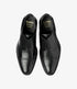 Loake Cook Black Semi Brogue Oxford Shoes | Men's Formal Shoes