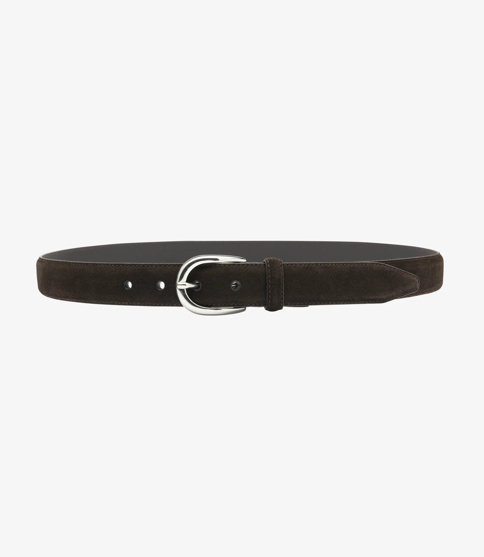 Loake Harry Belt Dark Brown Suede