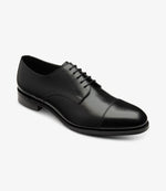 Loake Petergate Carbon Black Toe Cap Derby Shoes