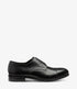 Loake Petergate Carbon Black Toe Cap Derby Shoes