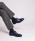 Loake Phoenix Navy Cap Toe Oxford Shoes Life Style
