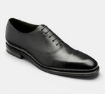 Loake Phoenix Black Toe Cap Oxford Shoes