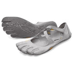 Vibram FiveFingers V-SOUL Silver Light Grey women's fitness shoes