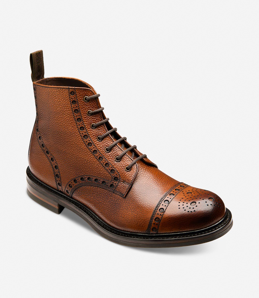 Loake Mahoney Grain Leather Boots