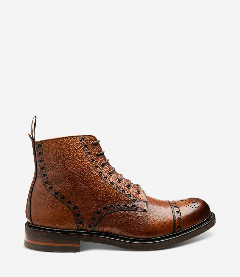 Loake Mahoney Grain Leather Boots