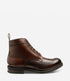 Loake Bedale Dark Brown Brogue Derby Boots | Handmade Men's Boots